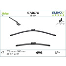 VM474 VALEO Silencio X.TRM Wischer | Opel MERIVA B (06/10>) | 574674