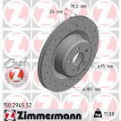 Bremsscheibe HA Sport | BMW X5,X6 06 | 150.2945.52