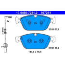 Bremsbelagsatz Audi S. A8 09-/Q5 12 | 13.0460-7281.2