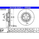 Bremsscheibe | 24.0130-0245.1