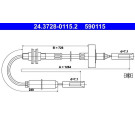 ATE Kupplungsseil | 24.3728-0115.2