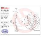 Bremsscheibe VA Xtra | FIAT Punto OPEL Adam, Corsa 06 | 09.4939.3X