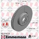 ZIMMERMANN Bremsscheibe | 150.2936.20