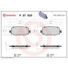 BREMBO Bremsklötze HA | JEEP Cherokee 13 | P 37 020