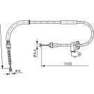 Handbremsseil re | MINI | 1987482230