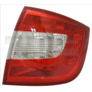 Heckleuchte L O K-PLATTE ROT/WEISS | SKODA RAPID 7,12 | 11-14278-01-2