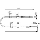 Handbremsseil li | CHEVROLET,DAEWOO | 1987482082