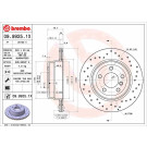 Bremsscheibe HA | BMW X5,X6 06 | 09.9925.1X