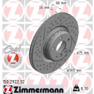 ZIMMERMANN Bremsscheibe | 150.2922.32