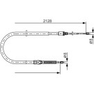 Handbremsseil | PEUGEOT 308 SW 08 | 1987482324