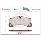 BREMBO Bremsklötze VA | PORSCHE Cayenne VW Touareg 02-16 | P 65 017