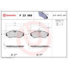 BREMBO Bremsklötze VA | CITROEN Jumper PEUGEOT Boxer 94-05 | P 23 069