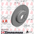 ZIMMERMANN Bremsscheibe | 150.2919.32