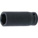 BGS Kraft-Steckschlüssel-Einsatz Sechskant, tief | Antrieb Innenvierkant 12,5 mm (1/2"""") | SW 22 mm | 7222