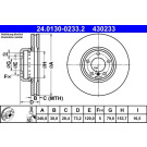 Bremsscheibe | 24.0130-0233.2