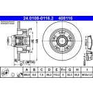 Bremsscheibe | 24.0108-0116.2