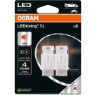 P27/7W LEDriving SL Red 12V Blister 2 Stück OSRAM