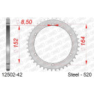AFAM Kettenrad STAHL 42 Zähne | für 520 | 12502-42