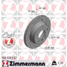 11 482 025 Sport Bremsscheibe HA Sport | BMW E36,E46 95 | 150.1283.52