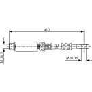 Bremsschlauch | CHEVROLET,OPEL | 1987476805