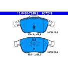 Bremsbelagsatz Renault P. Clio/Laguna/Megane/Scenic 07 | 13.0460-7249.2