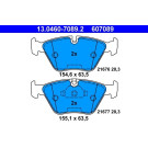 Bremsbelagsatz Bmw P. E39 2.0-3.5 95-04 | 13.0460-7089.2