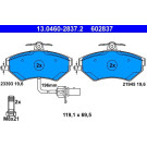 Bremsbelagsatz Audi P. A4 1.6-3.2 94-08 Mit Sensor | 13.0460-2837.2