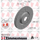 Bremsscheibe VA Sport | AUDI A4,A5,A6,A8,Q5,Q7,VW 15 | 100.3373.52