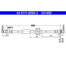 Bremsschlauch | 24.5111-0595.3