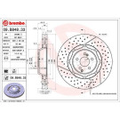 Bremsscheibe VA | MERCEDES C,E-Klasse,GLC,AMG 07 | 09.B848.33