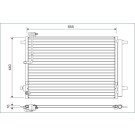 KONDENSATOR, KLIMAANLAGE | VAL822633