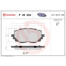 BREMBO Bremsklötze VA | MAZDA MX-5 15 | P 49 054