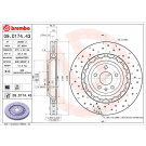 Bremsscheibe VA | AUDI TT 14 | 09.D174.43