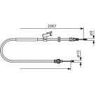 Handbremsseil re | FORD Galaxy,S-Max 06 | 1987482134