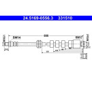 Bremsschlauch | 24.5169-0556.3