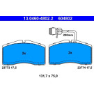 Bremsbelagsatz, Scheibenbremse | 13.0460-4802.2