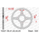 AFAM Kettenrad STAHL 41 Zähne | für 520 | 10221-41