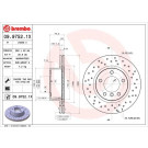 Bremsscheibe VA Xtra | BMW E81,E90 04 | 09.9752.1X