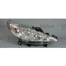 Scheinwerfer R H7/H1 +LWR +MOT VALEO PQ | PEUGEOT 207 2,06-2,12 | 43239