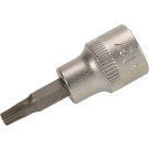 BGS Bit-Einsatz | Antrieb Innenvierkant 10 mm (3/8"""") | T-Profil (für Torx) mit Bohrung T27 | 2573