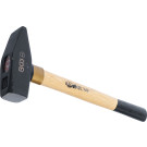 BGS Schlosserhammer | Holz-Stiel | DIN 1041 | 1500 g | 857