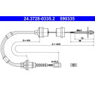 ATE Kupplungsseil | 24.3728-0335.2