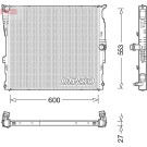 Denso | Motorkühler | DRM05008