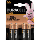 Duracell Plus AA (MN1500/LR6) K4 | 5000394140851