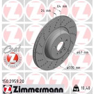 ZIMMERMANN Bremsscheibe | 150.2959.20