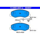 Bremsbelagsatz Opel T. Movano 2.3 Cdti 10 | 13.0460-4857.2