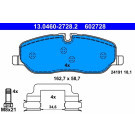 Bremsbelagsatz Land Rover P. Discovery/Range Rover 2.7Td/4.0-4.4 4X4 02-13 | 13.0460-2728.2