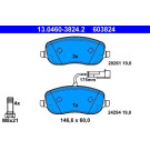 ATE Bremsbeläge | 13.0460-3824.2