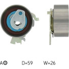 Spannrolle Synchrontrieb | OPEL | VKM 15140