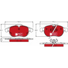 Bremsbelagsatz Opel P. Astra/Signum/Vectra 02-10 Dtec Cotec | GDB1613DTE